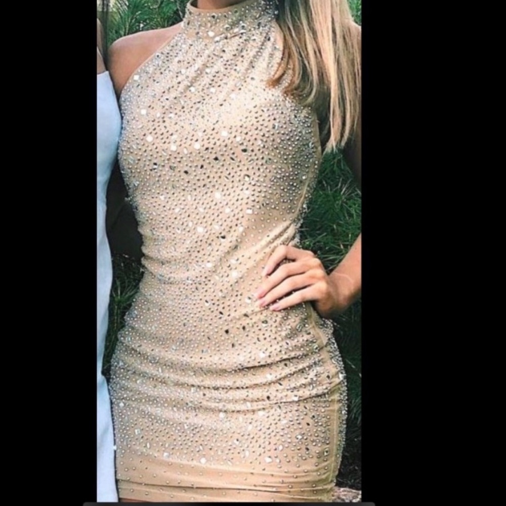 Rhinestone dress